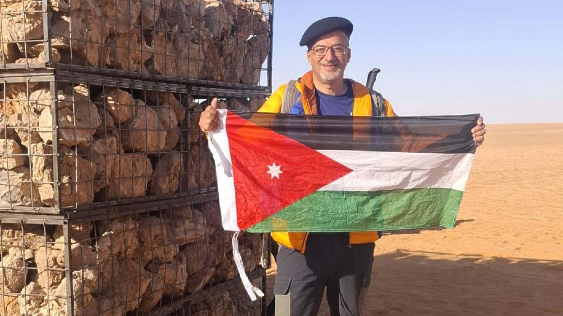 الرحالة الأردني عبد الرحيم العرجان يوثق "درب زبيدة"