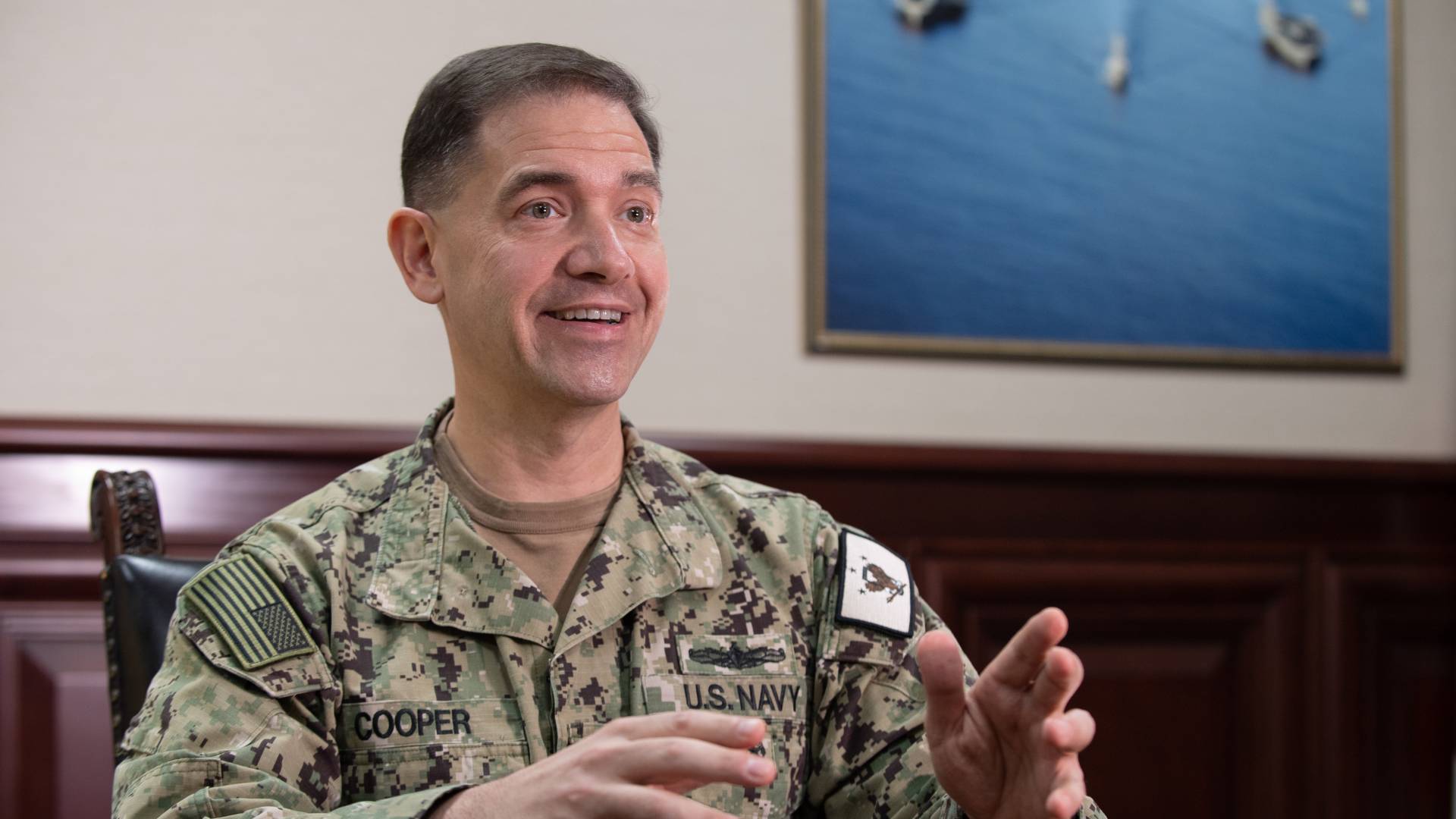 الأدميرال براد كوبر