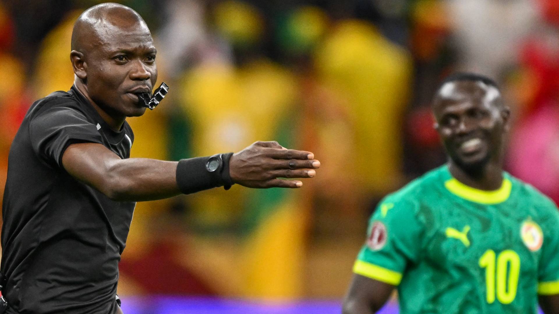 لحظة احستاب ركلة الجزاء