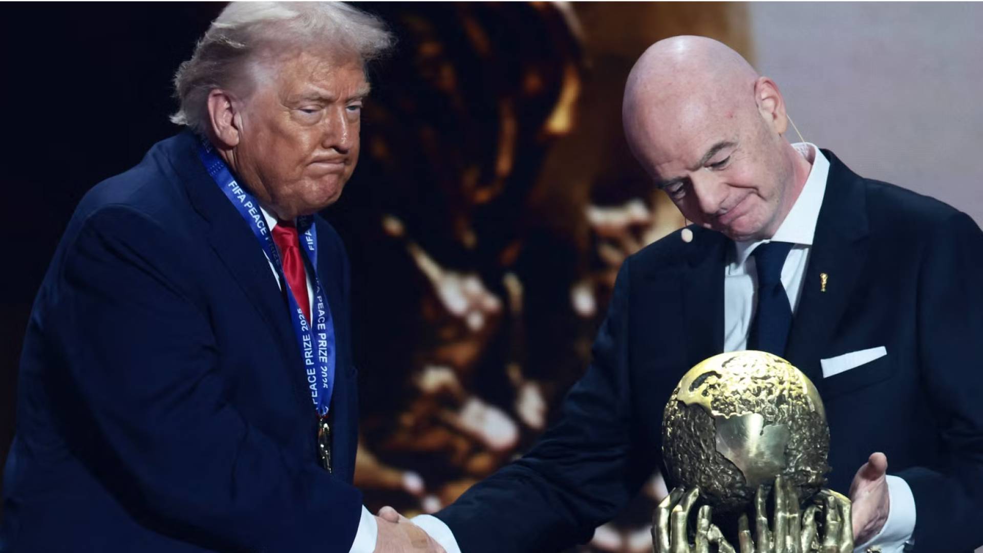 دونالد ترامب وإنفانتينو