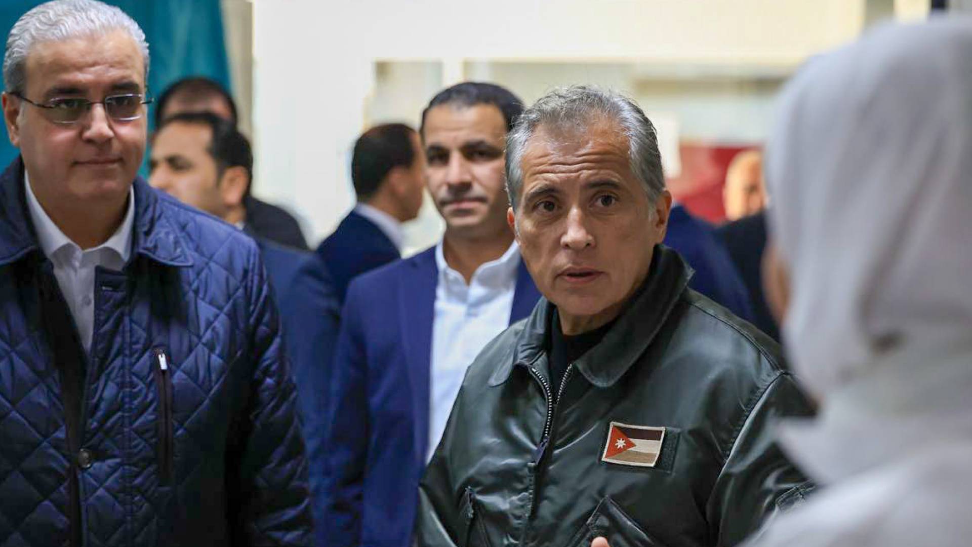 رئيس الوزراء جعفر حسان ووزير الصحة إبراهيم البدور