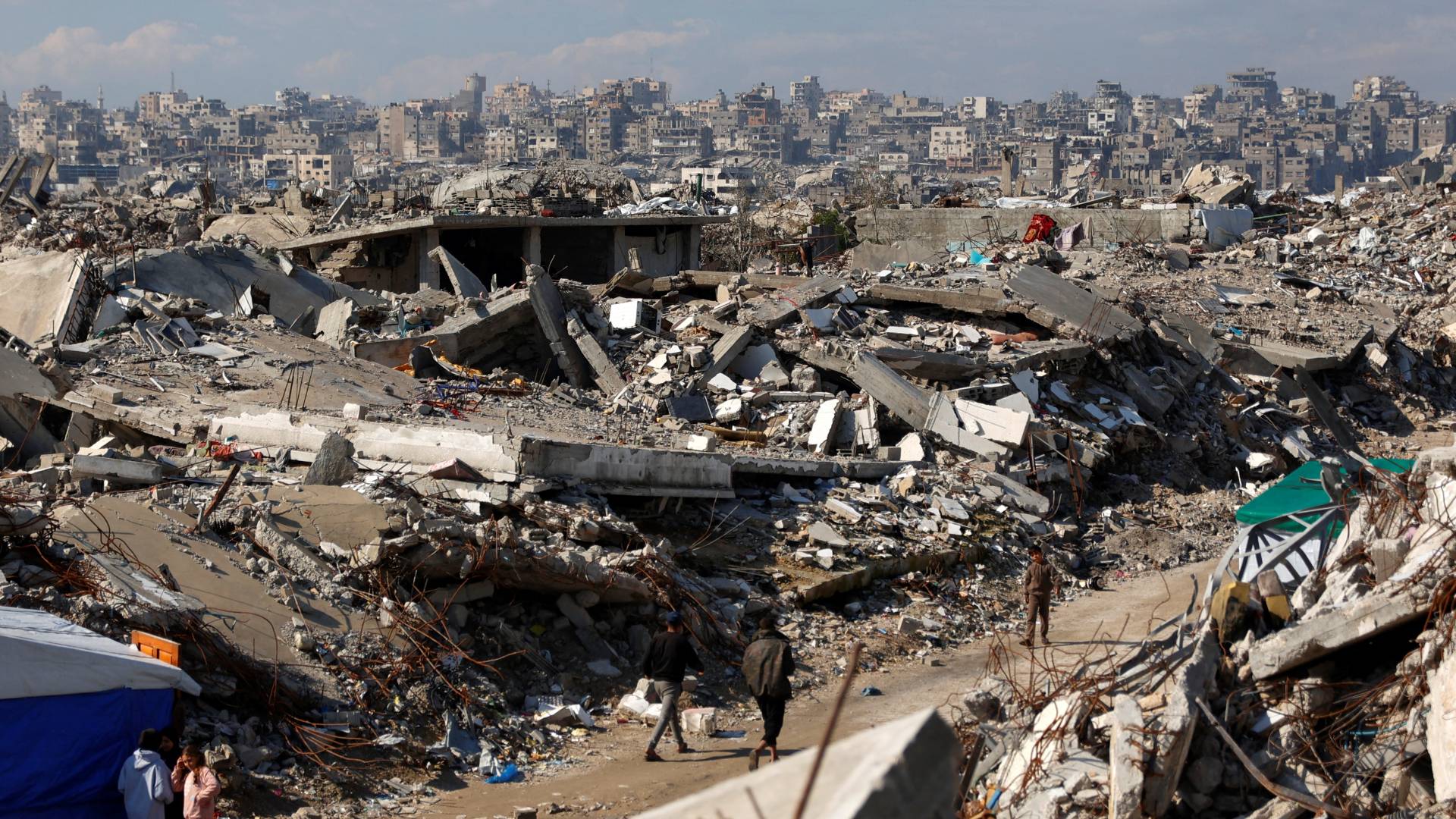 الدمار في قطاع غزة