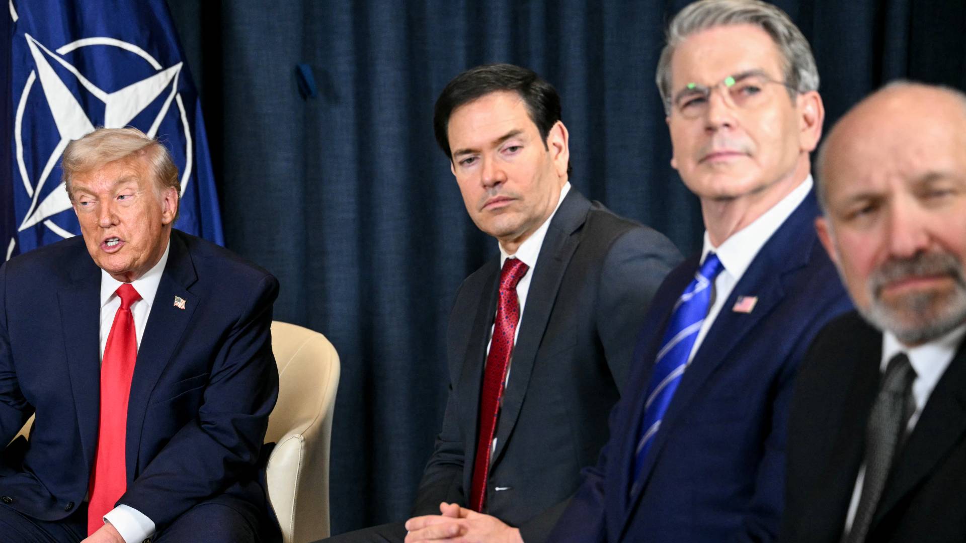 الرئيس الأمريكي دونالد ترمب ووزير الخارجية الأمريكي ماركو روبيو