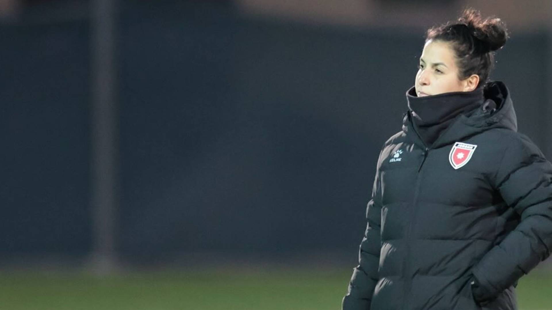 مدربة المنتخب الوطني لونا المصري من الاختبارات