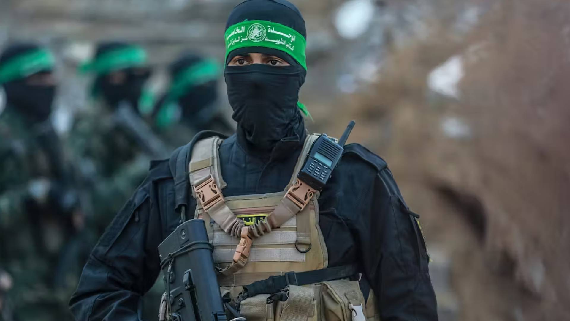 عنصر من كتائب القسام في قطاع غزة