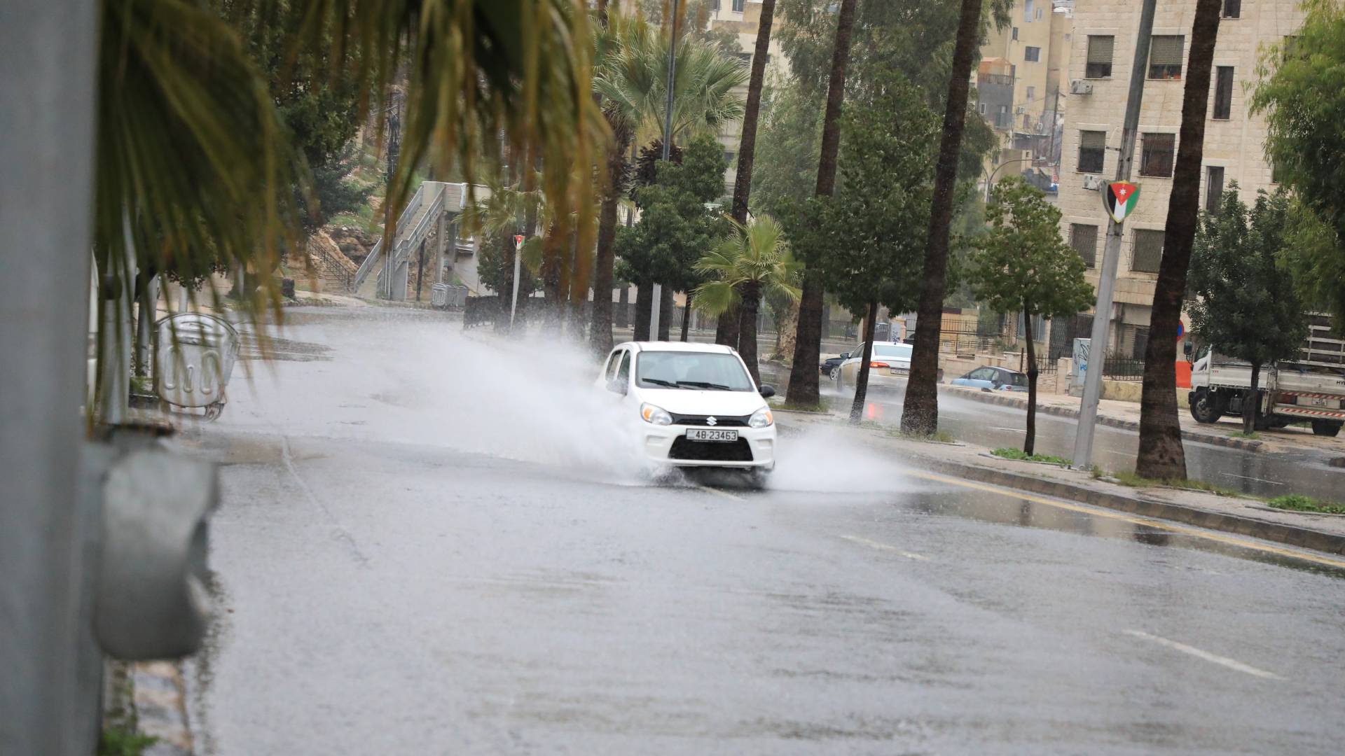 الأمطار في الأردن