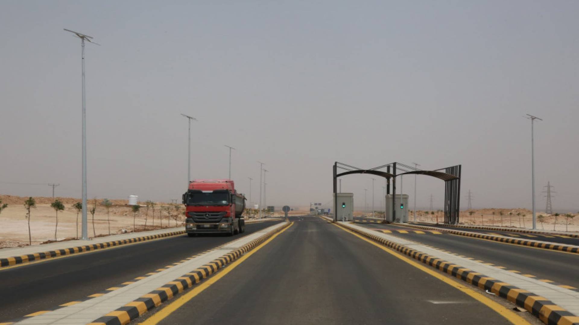 طريق الحرانة - العمري