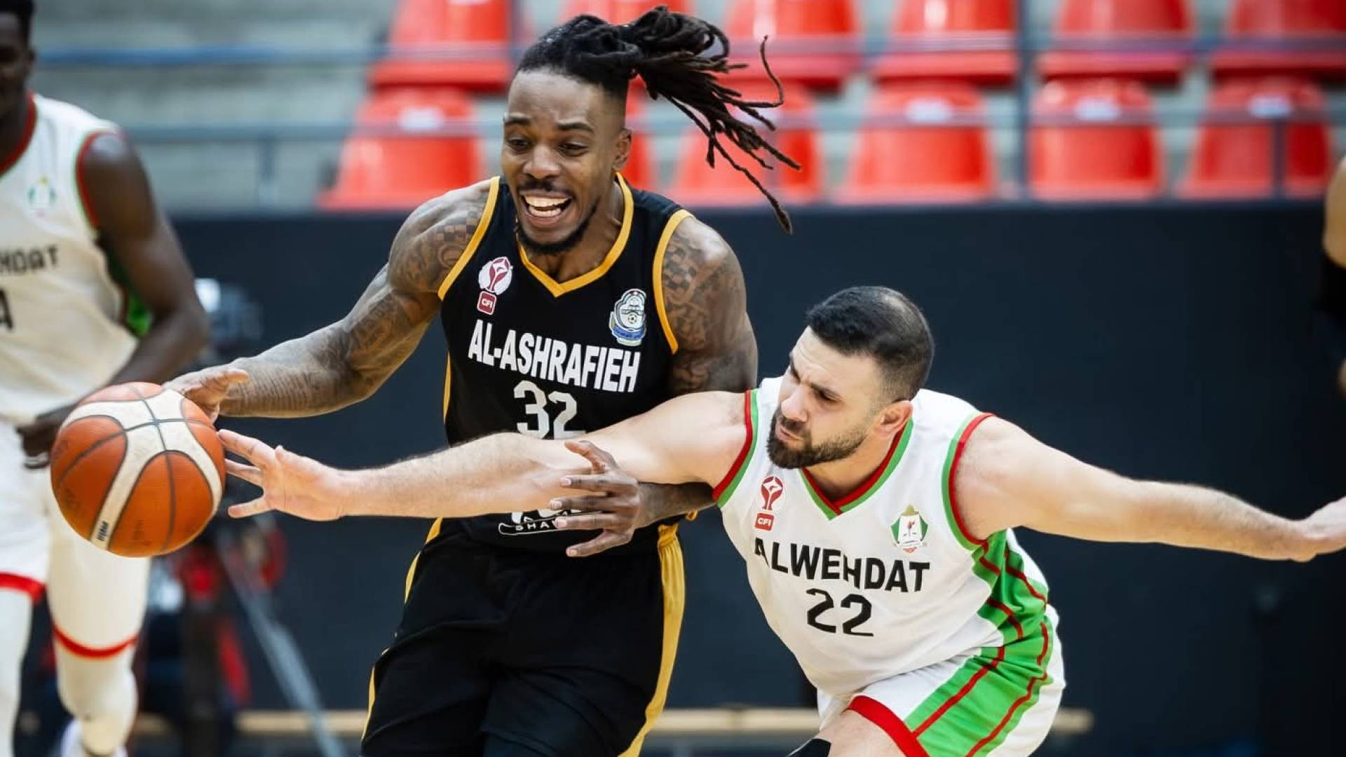 من مباراة الوحدات والأشرفية