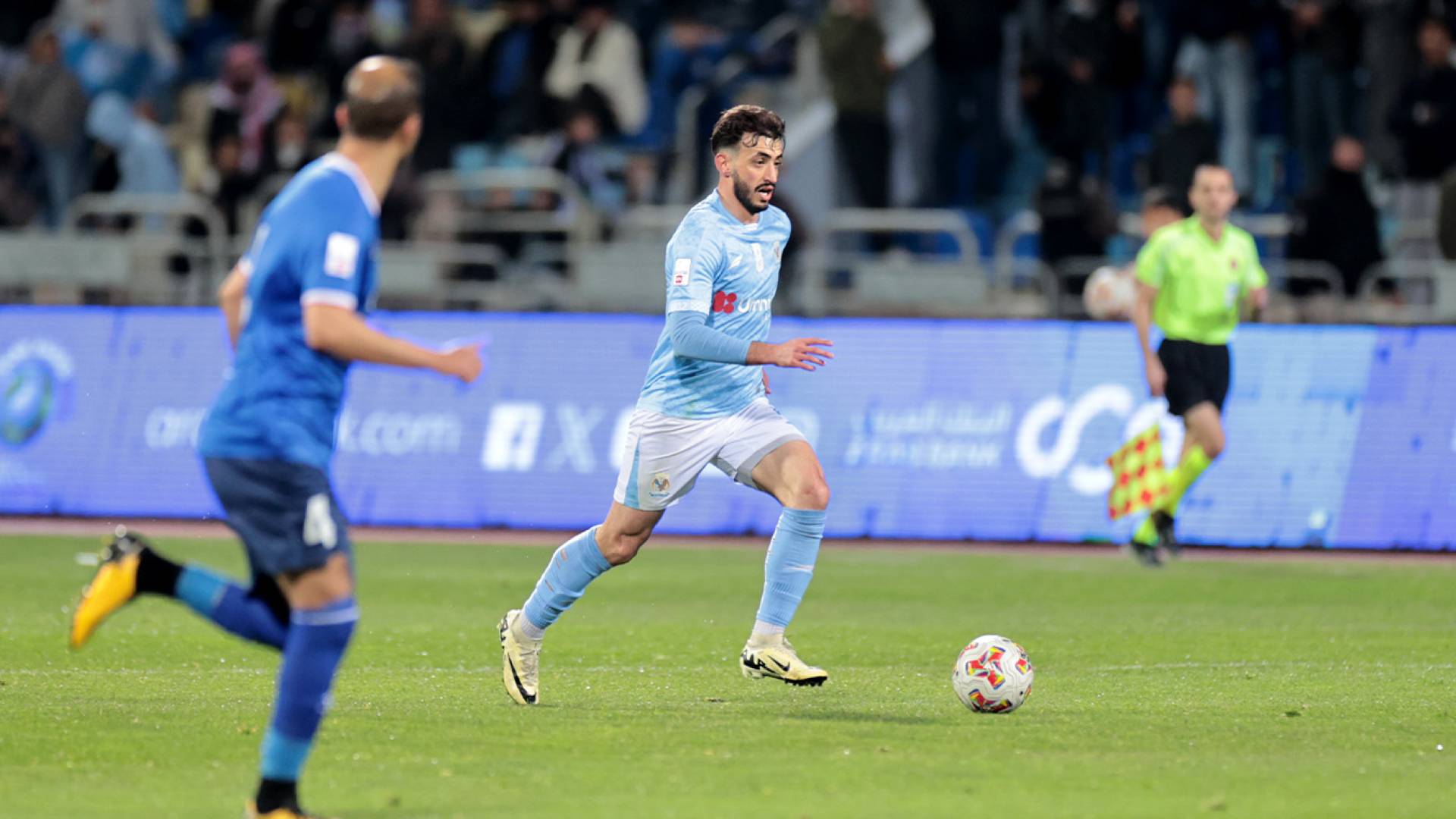 من مباراة الفيصلي والرمثا