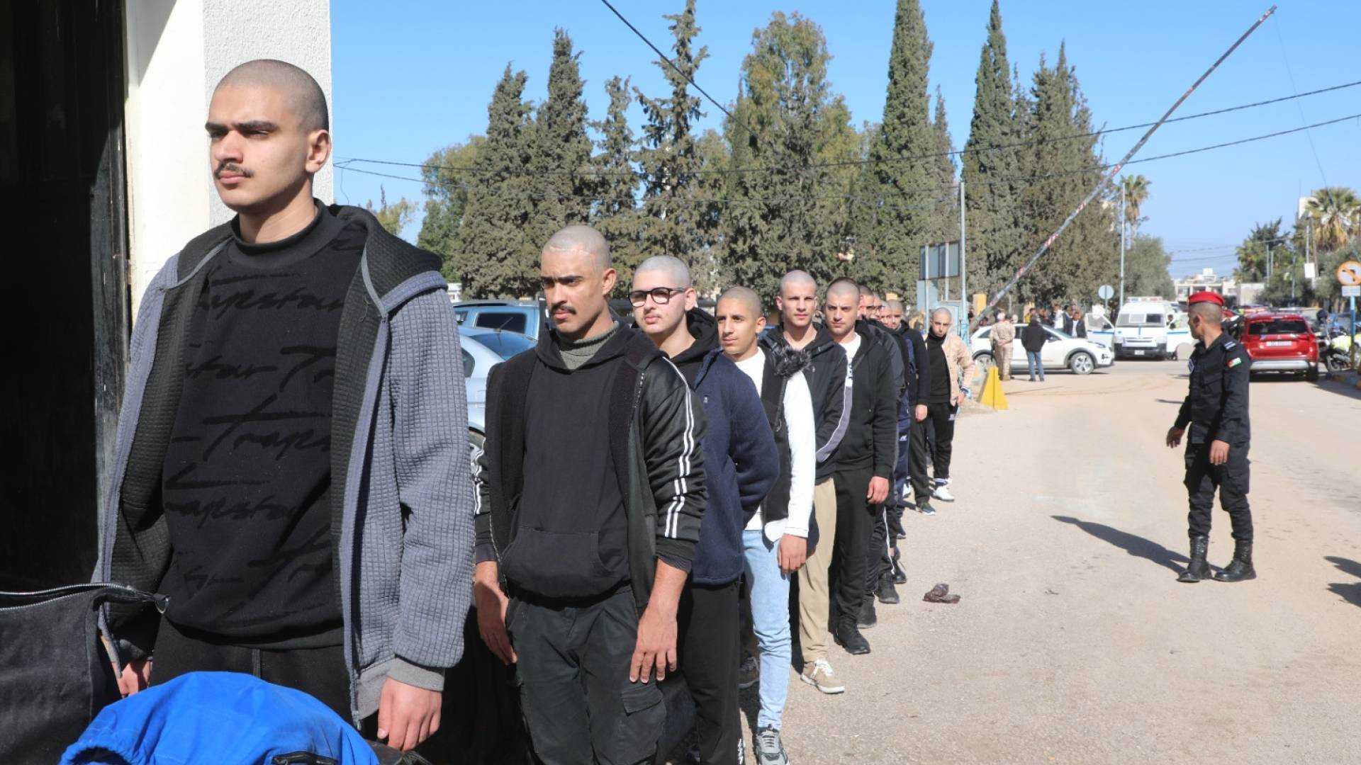 صورة من التحاق مكلفي خدمة العلم