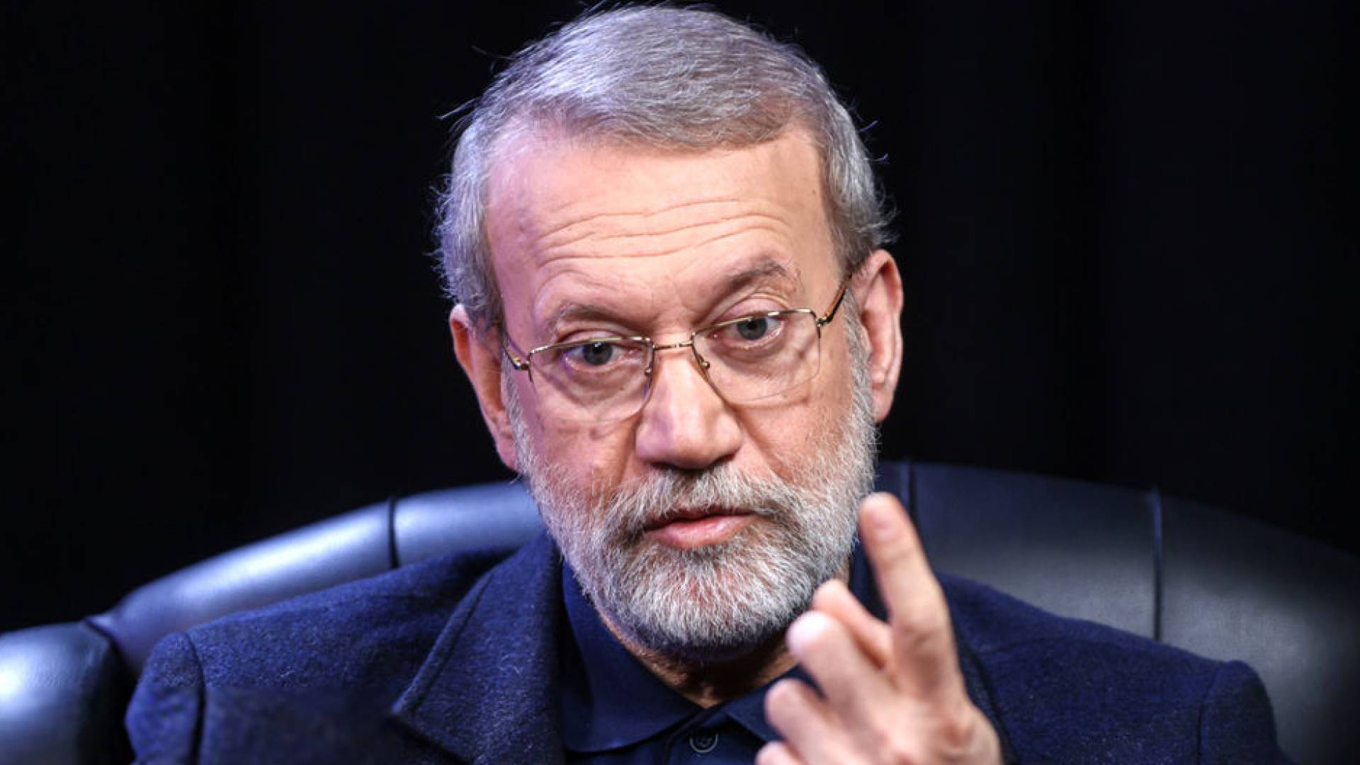 الأمين العام للمجلس الأعلى للأمن القومي، علي لاريجاني، في إيران