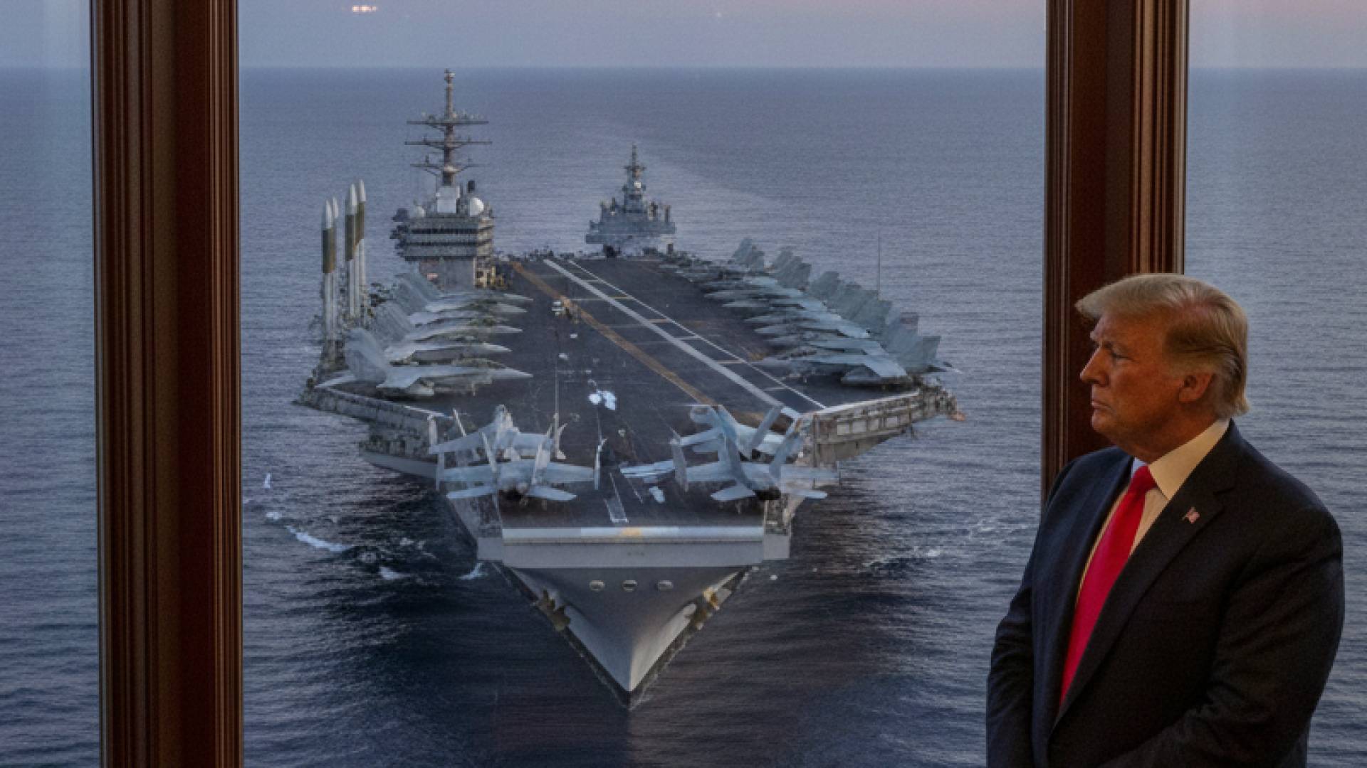 صورة مولدة بالذكاء الاصطناعي للرئيس الأمريكي دونالد ترمب