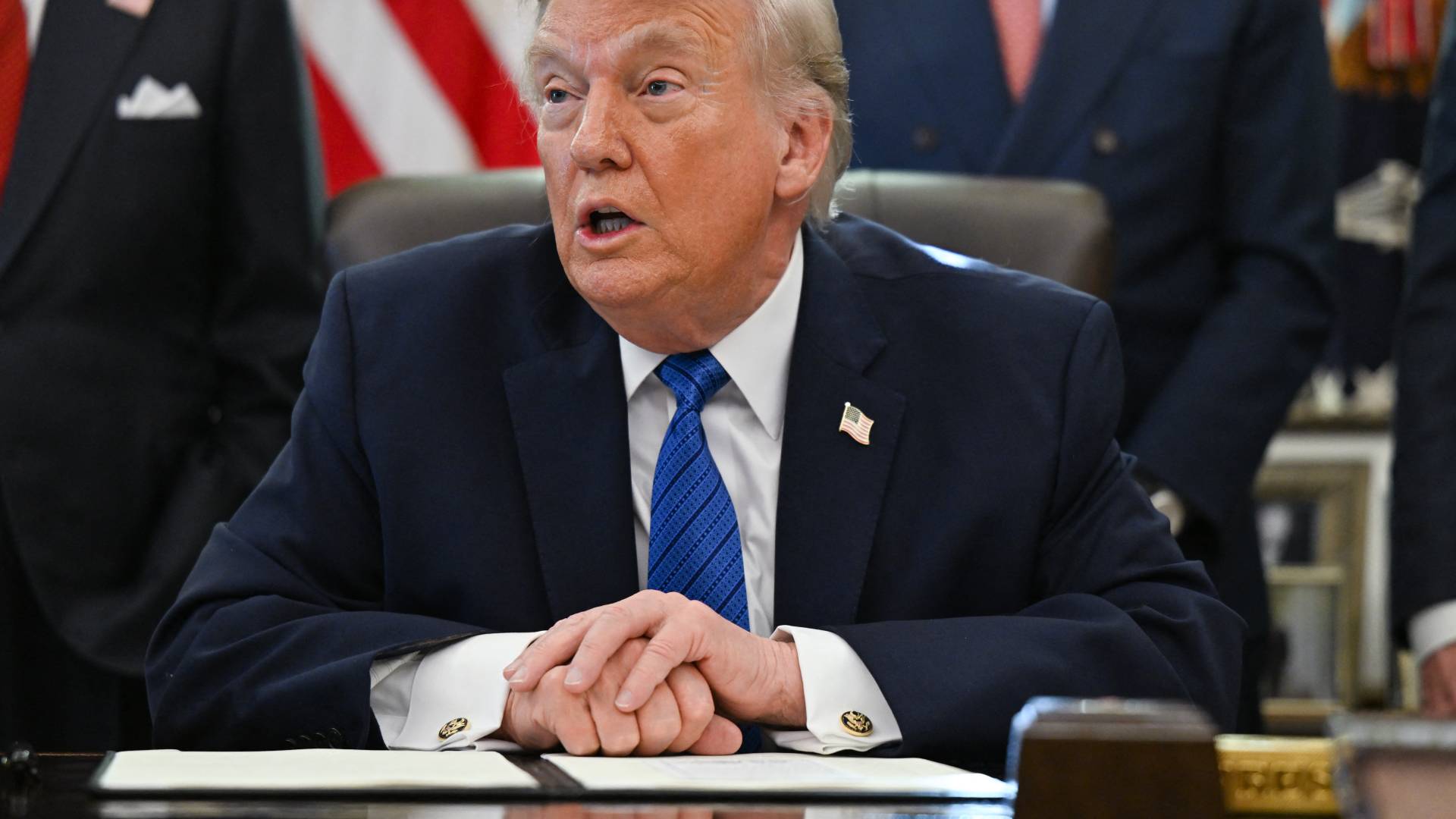 الرئيس الأمريكي  دونالد ترمب