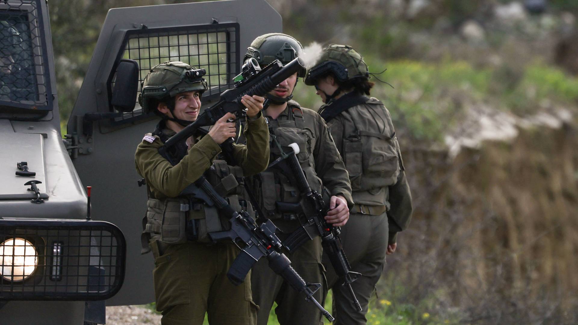 قوات الاحتلال في الضفة الغربية