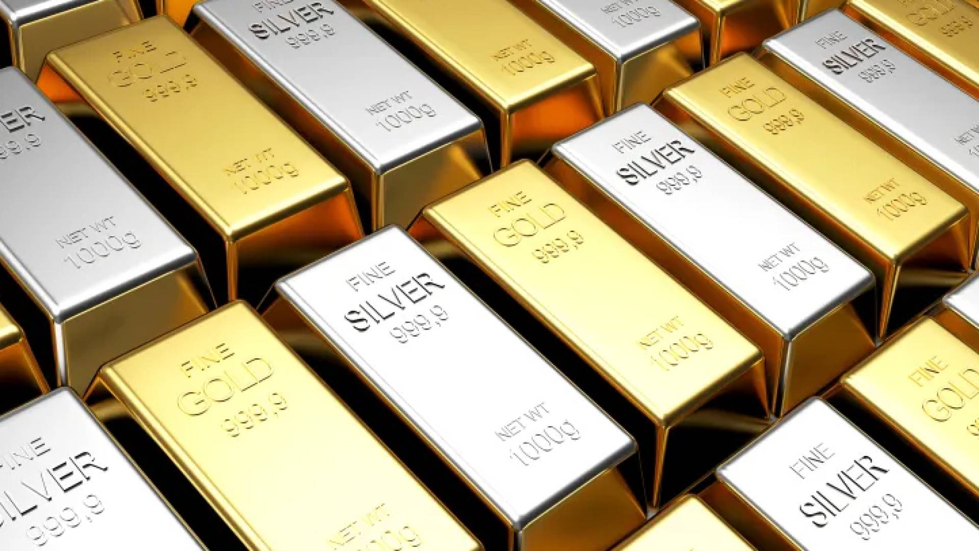 سبائك فضية و ذهبية