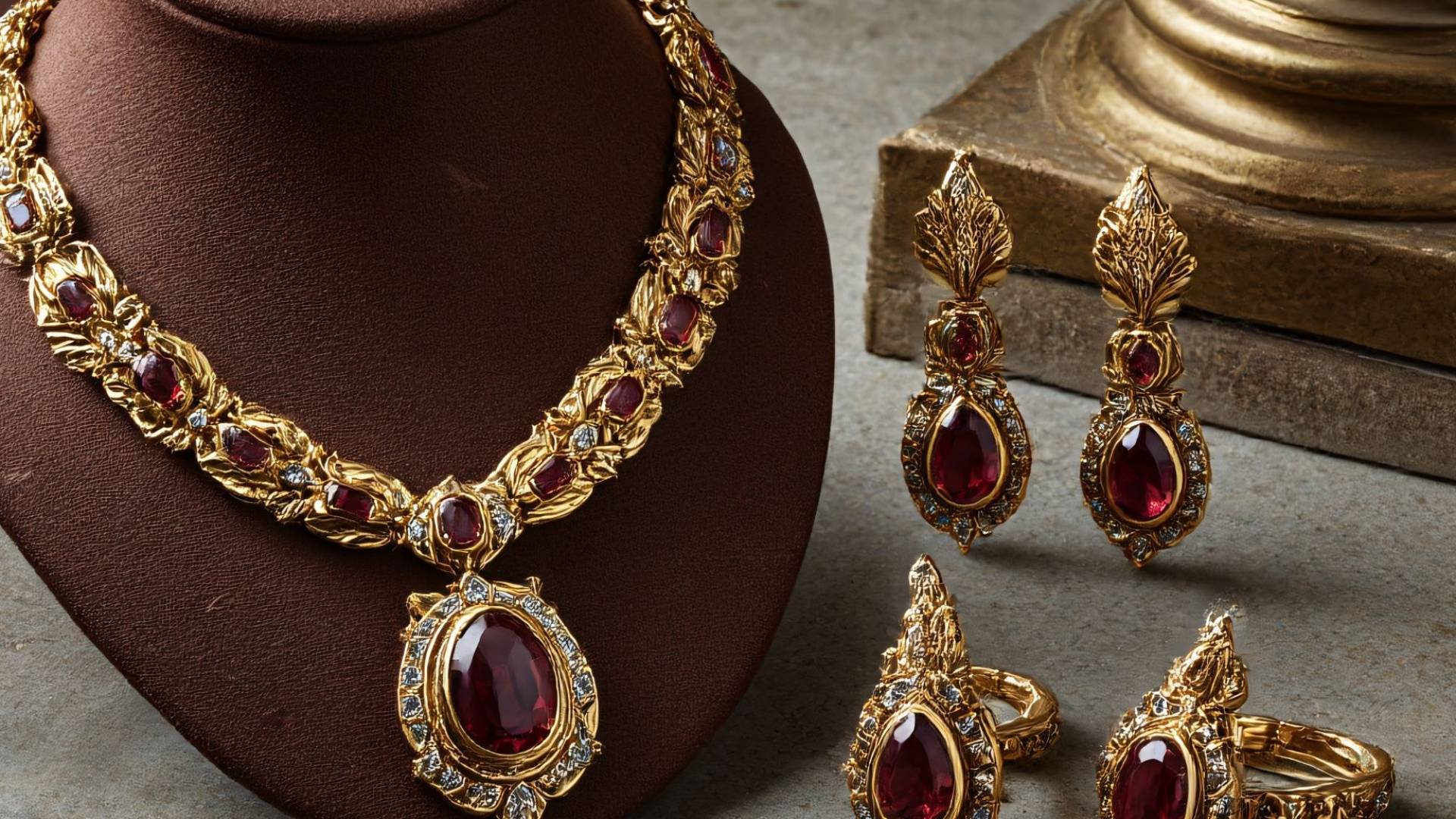 مجوهرات ذهبية