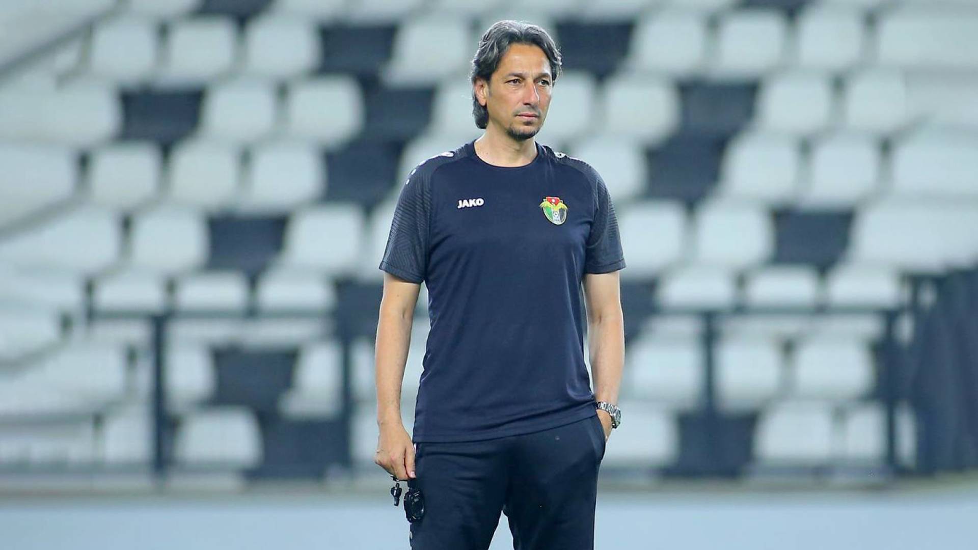 المدير الفني الوطني عبدالله أبو زمع