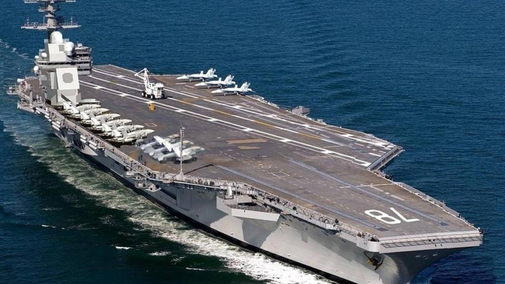 حاملة الطائرات الأمريكية