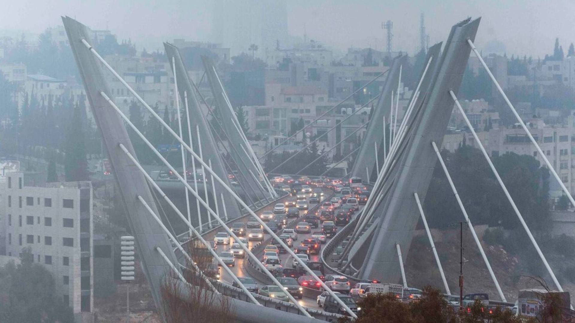 الأجواء الشتوية في عمان