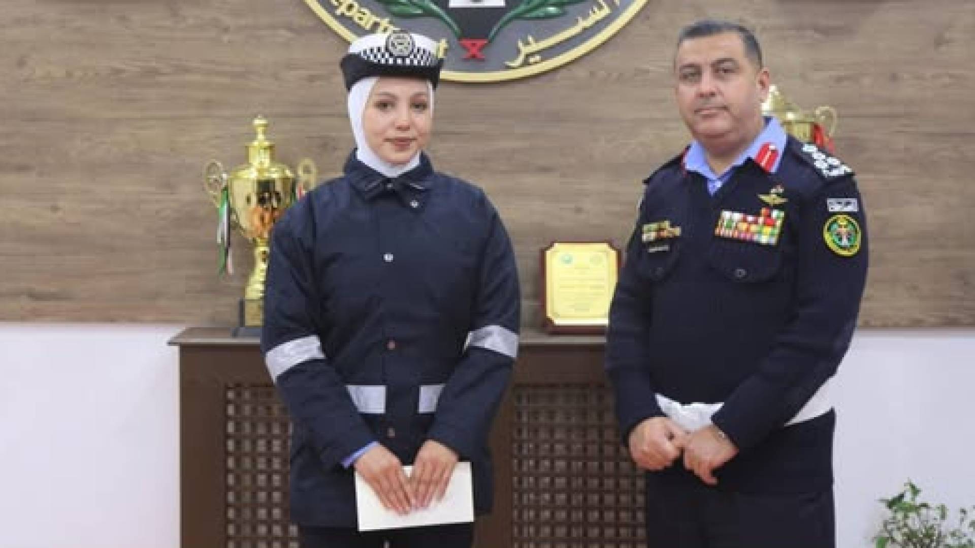 تكريم الشرطية ليان عصام زكي