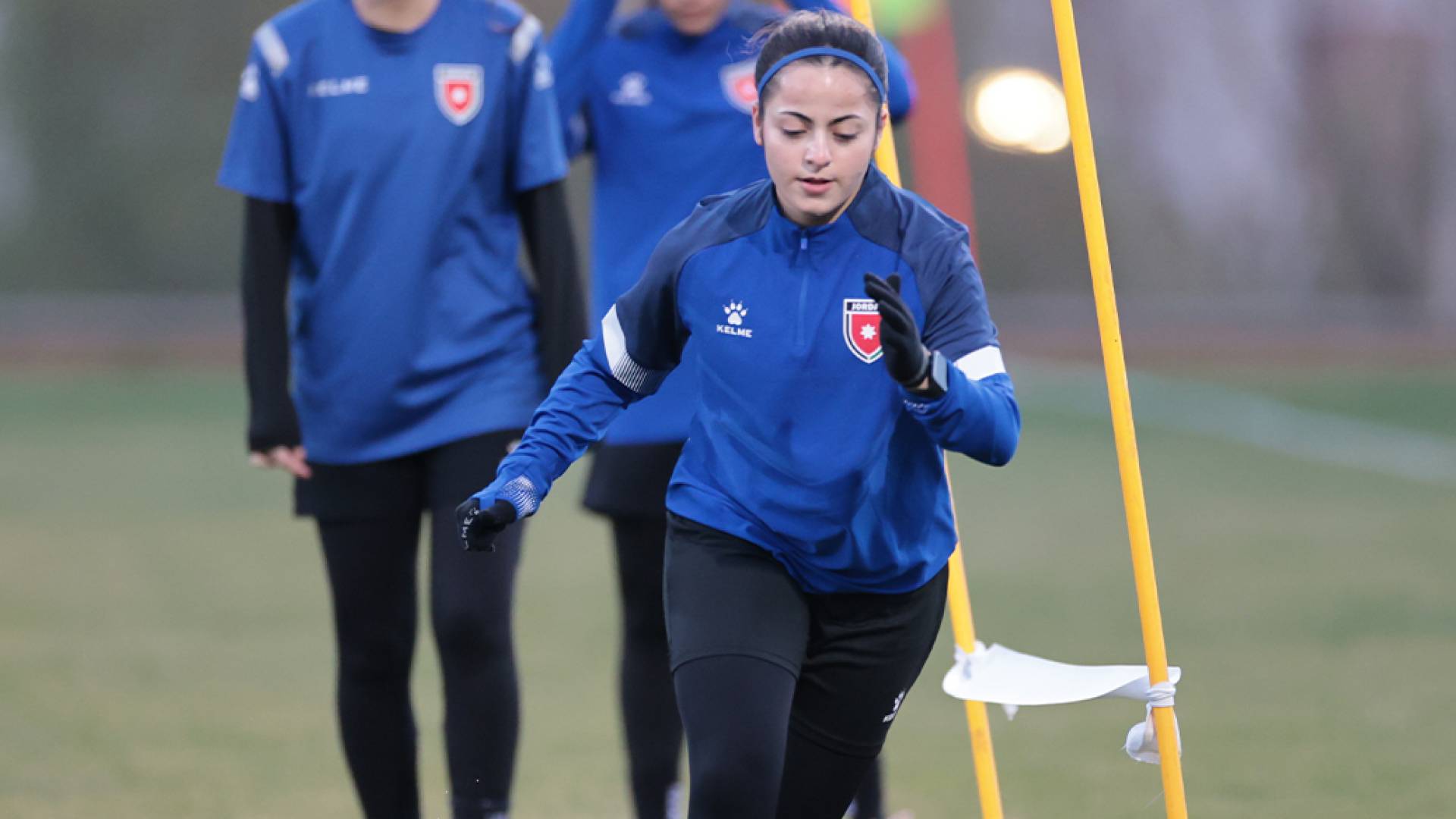 من تدريبات المنتخب الأردني