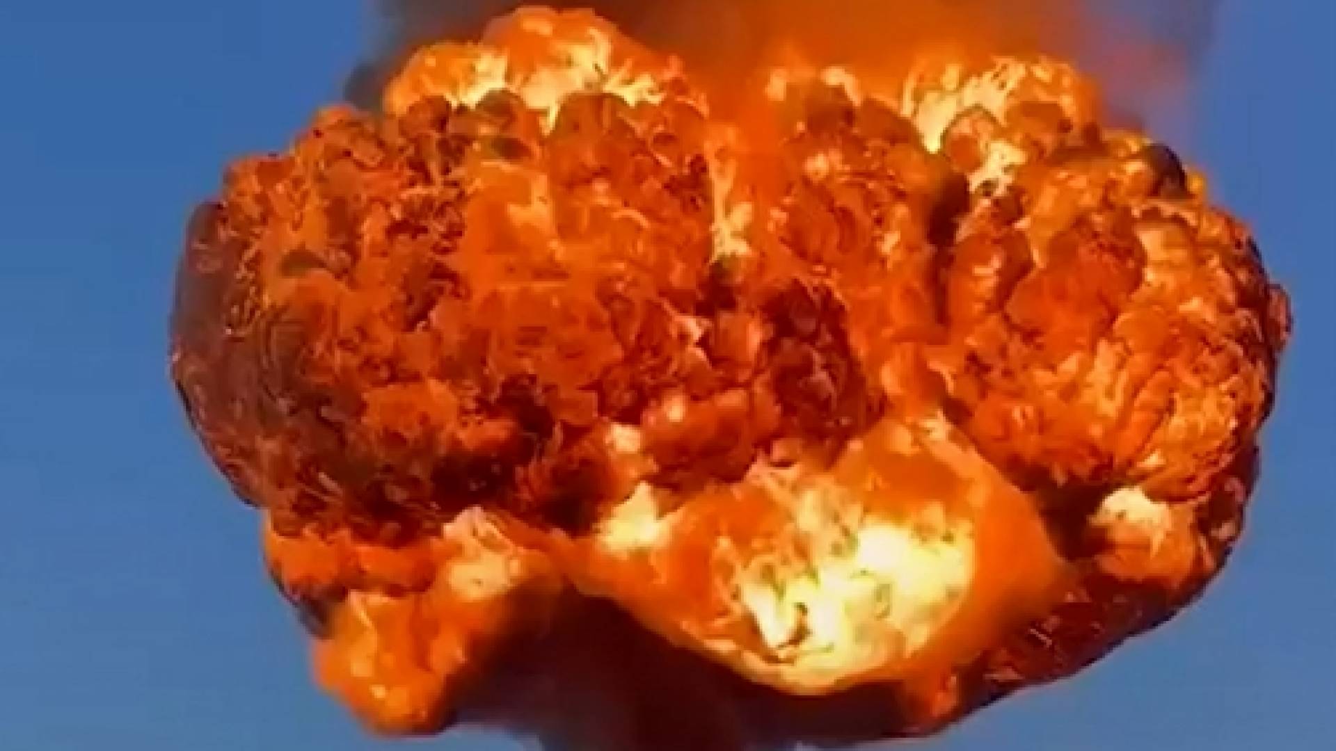 حدوث انفجار قوي تبعه اندلاع حريق في روسيا