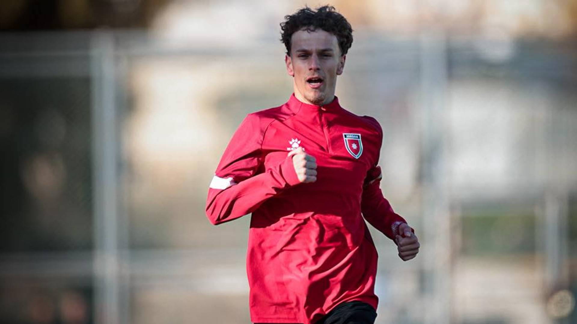 من تدريبات المنتخب الأردني