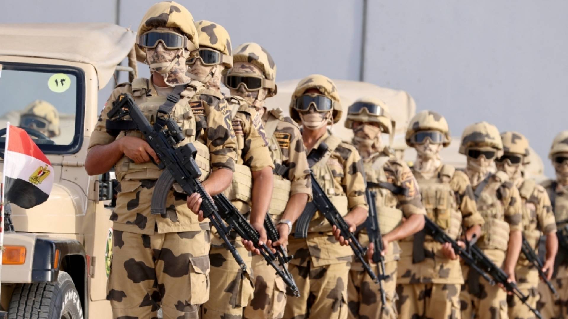 جنود من الجيش المصري