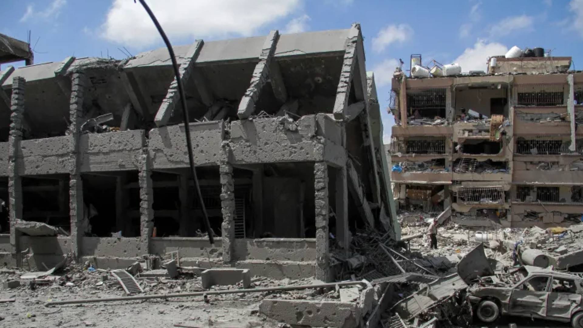 مباني سكنية في قطاع غزة