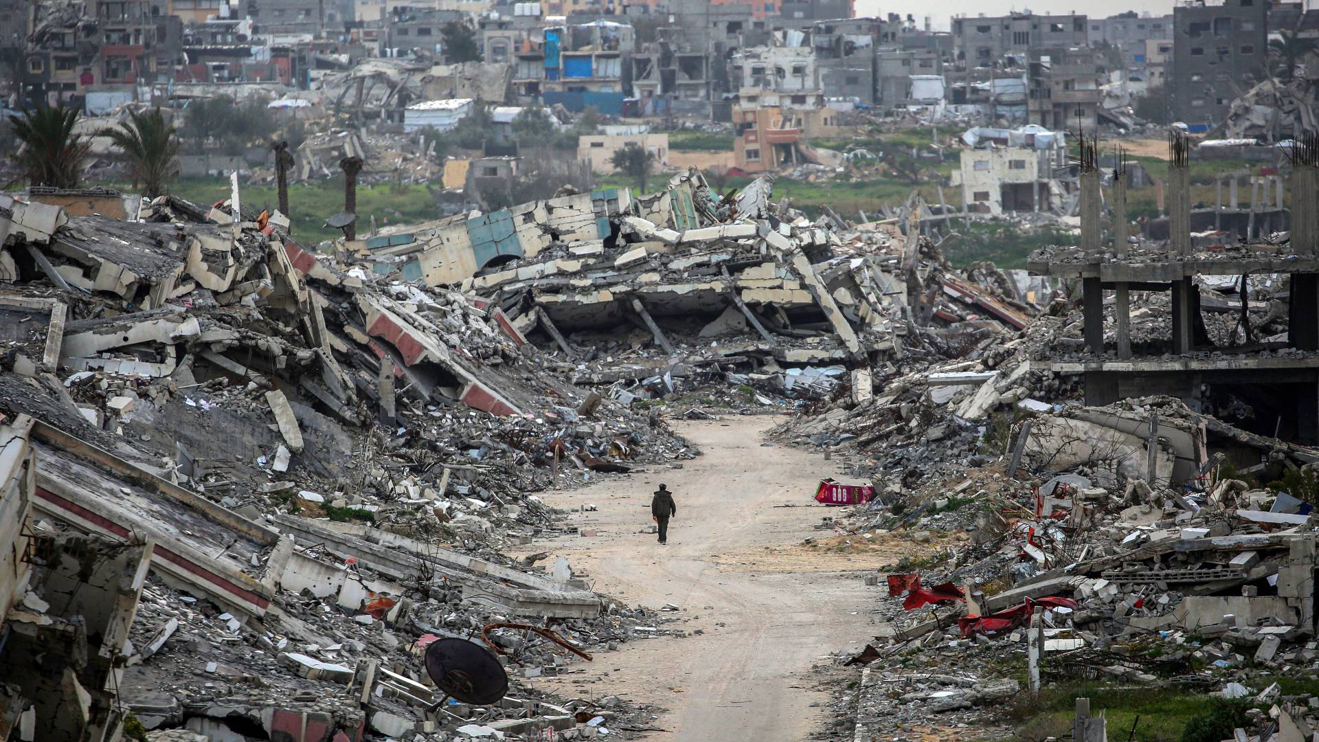 الدمار في قطاع غزة