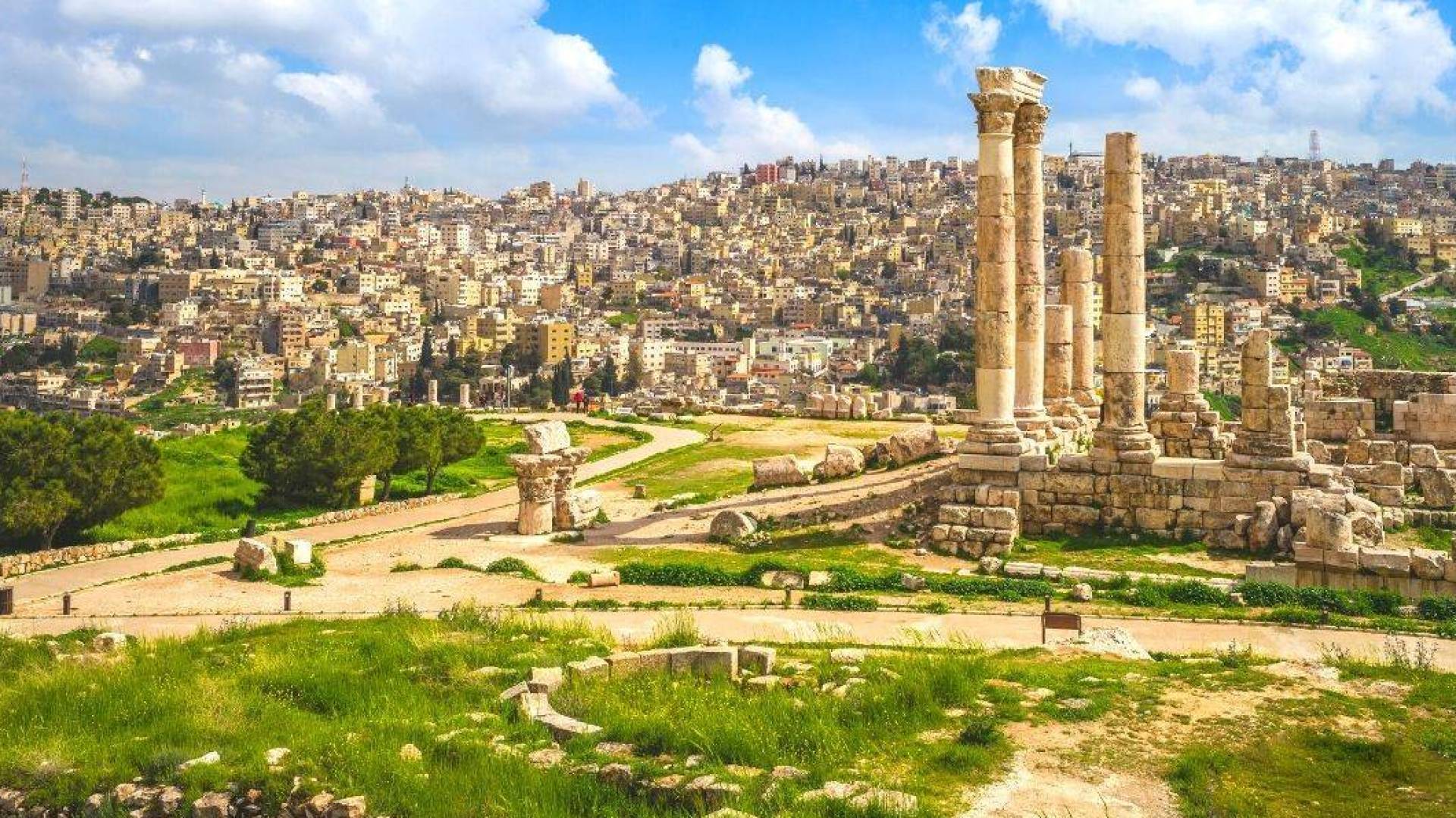 أجواء مشمسة في الأردن