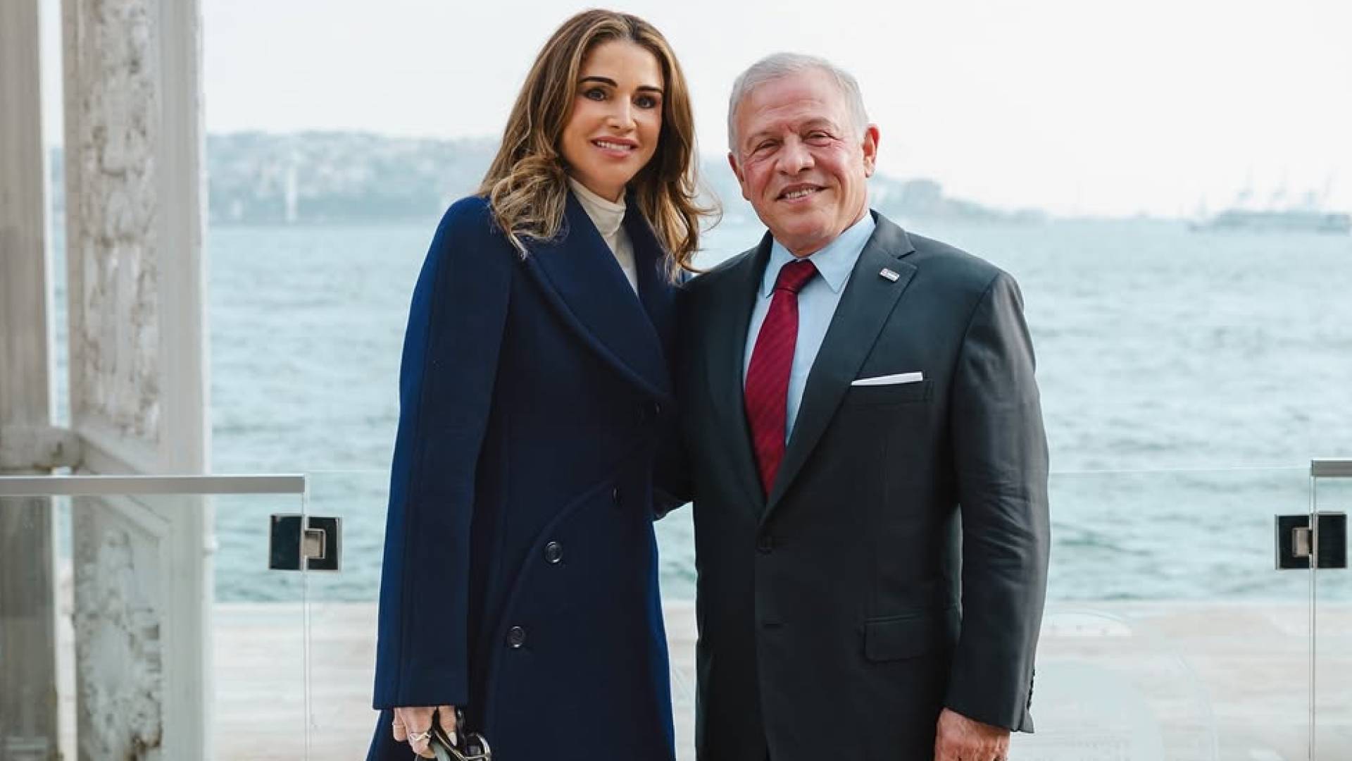 جلالة الملك عبد الله الثاني وجلالة الملكة رانيا