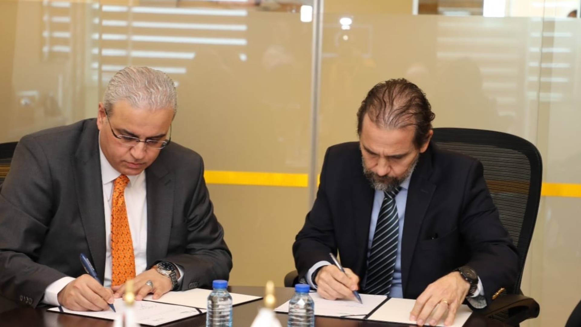 سمو الأمير مرعد بن رعد ووزير الصحة الدكتور ابراهيم البدور