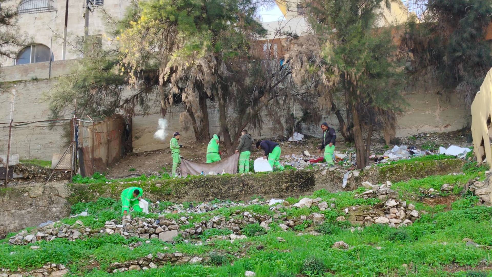 حملة أمانة عمان االكبرى للحد من إلقاء النفايات