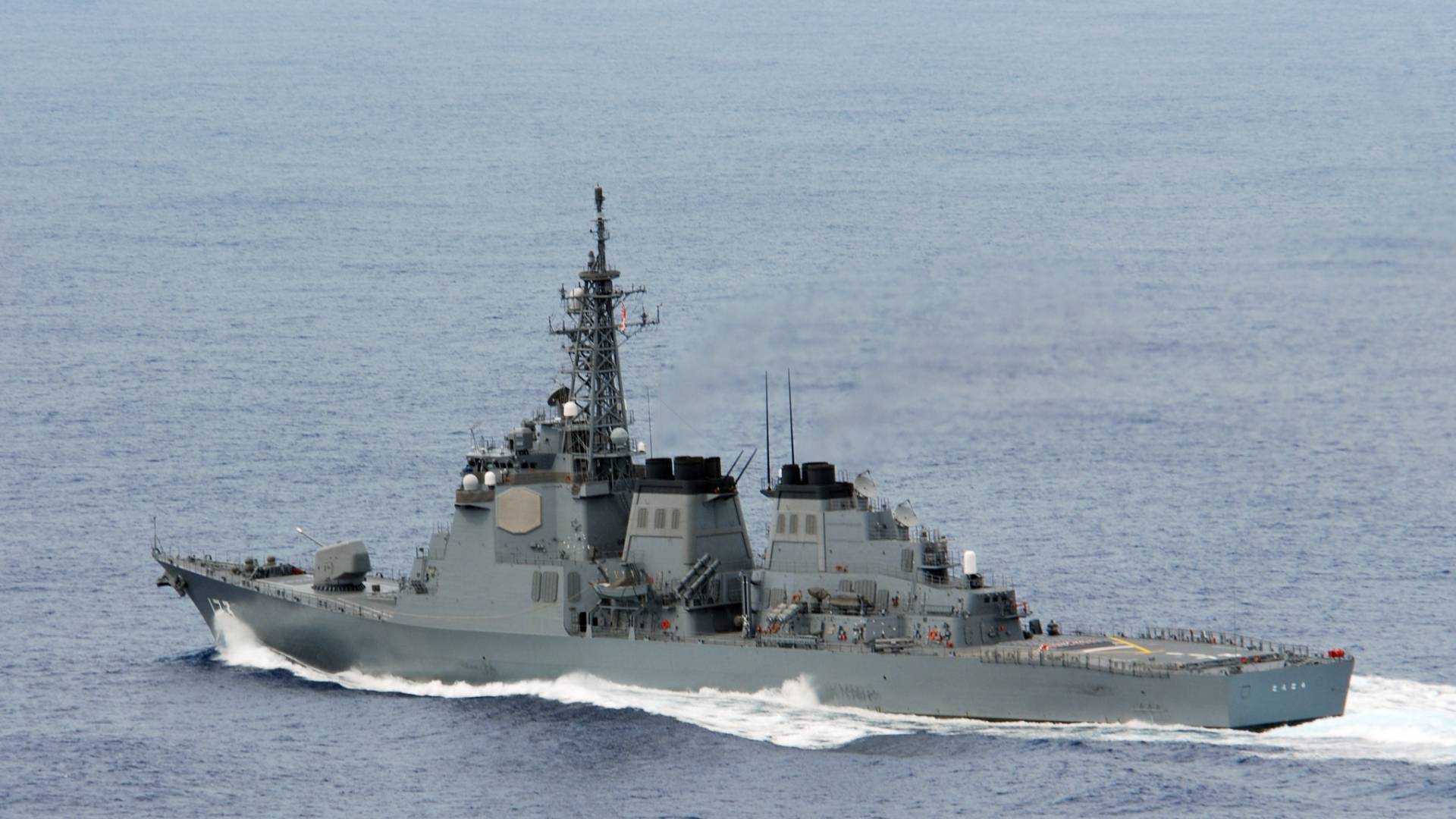 سفينة حربية أميركية