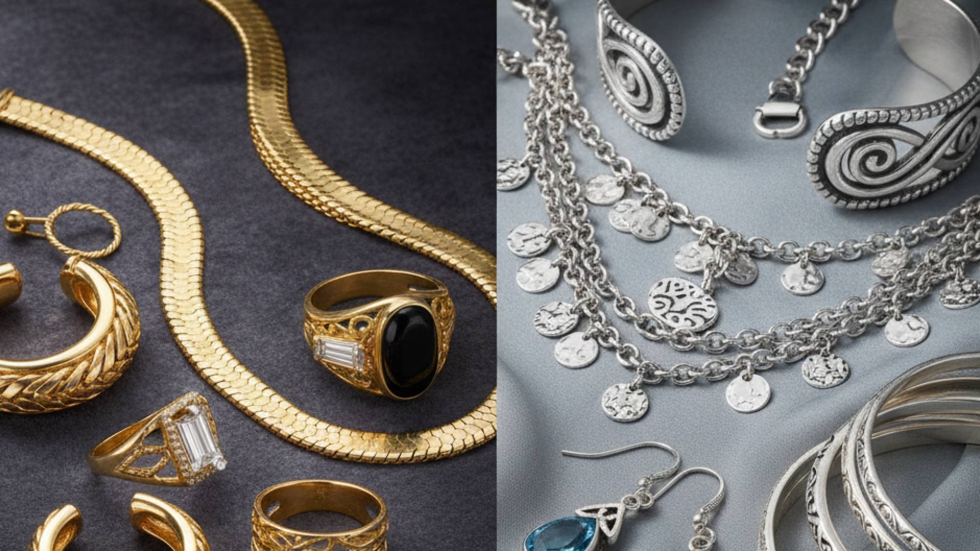 مصوغات ذهب وفضة