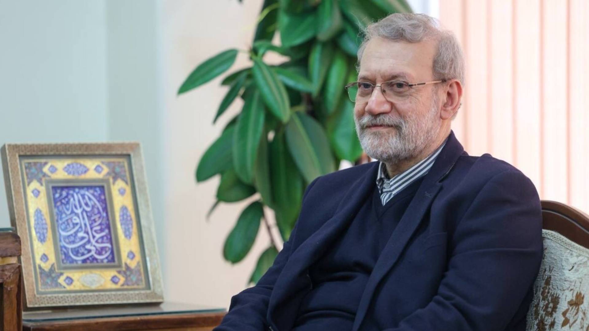 أمين المجلس الأعلى للأمن القومي في إيران، "علي لاريجاني"