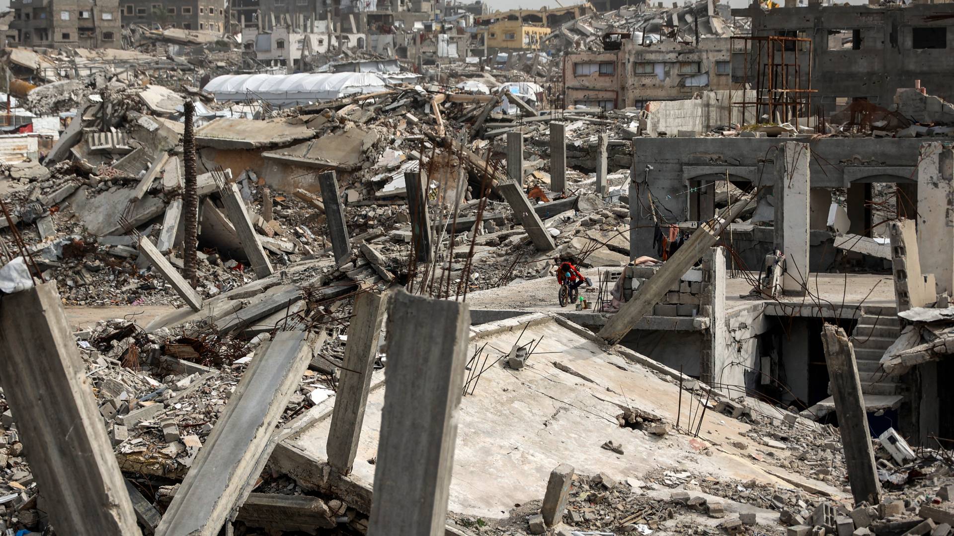 الدمار في قطاع غزة