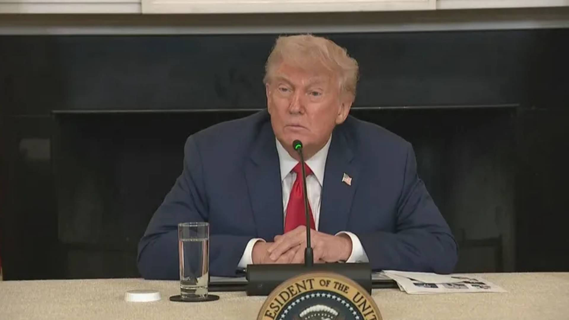 الرئيس الأمريكي  دونالد ترمب