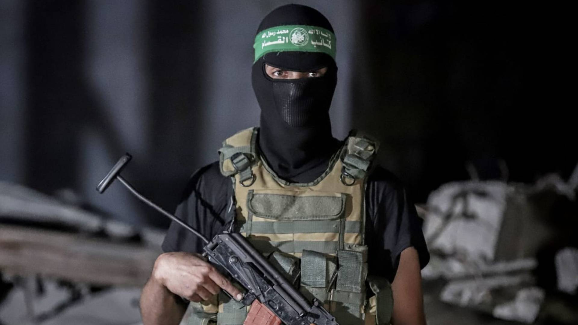 عنصر من حماس في قطاع غزة