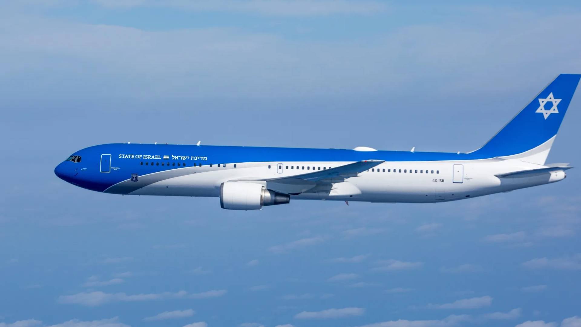 طائرة رئيس وزراء الاحتلال نتنياهو