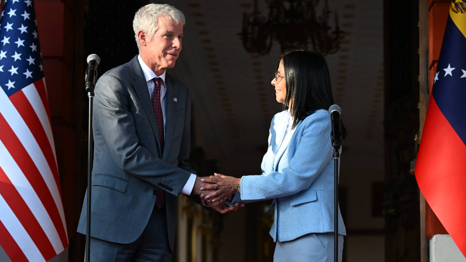 وزير الطاقة الأمريكي ورئيسة فنزويلا