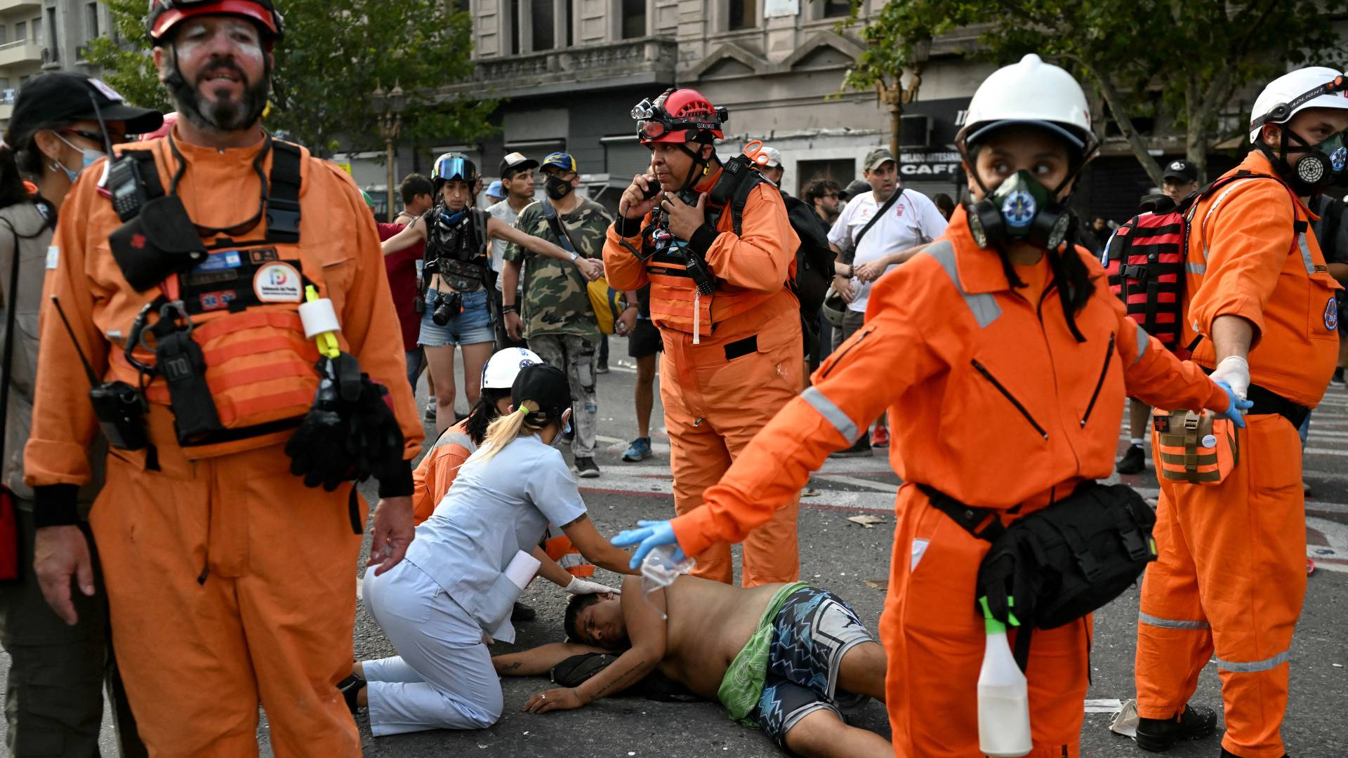 احتجاجات في الارجنتين
