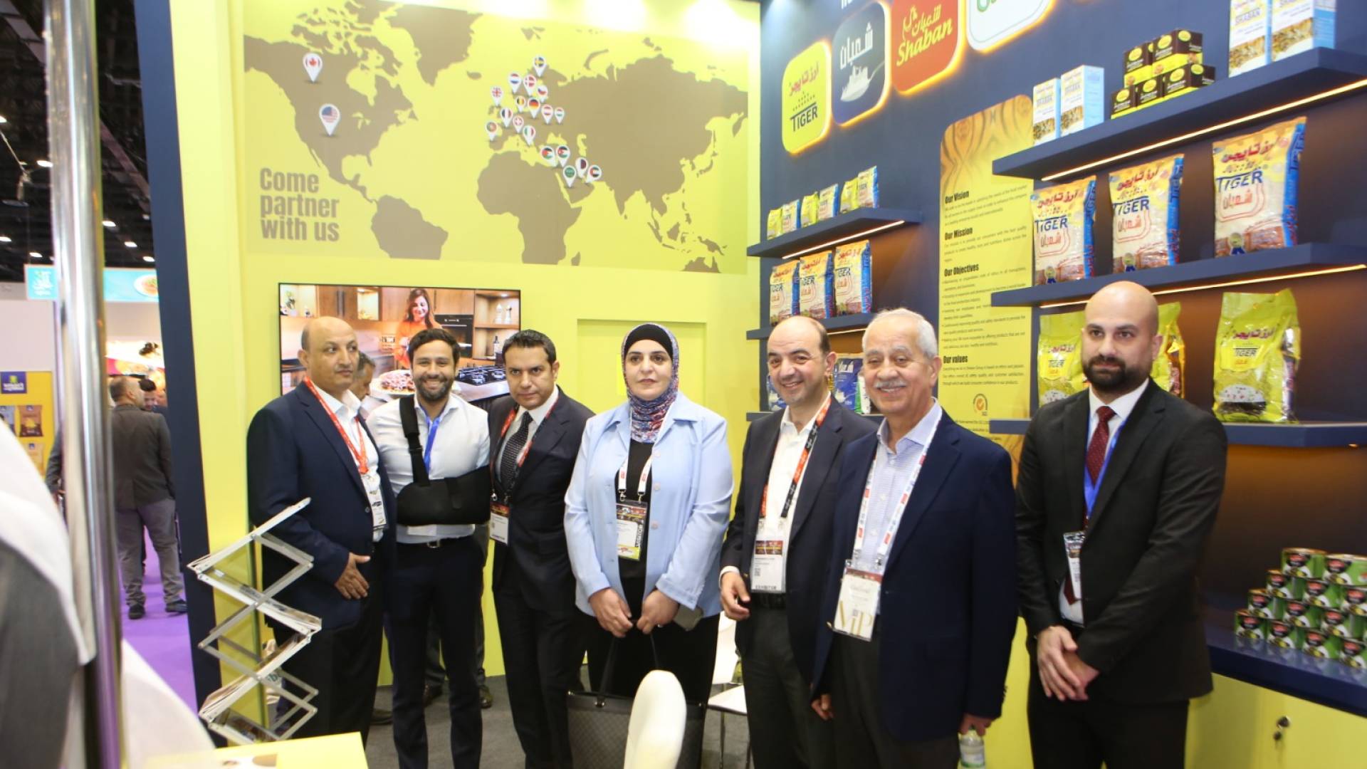 جناح مجموعة شعبان بمعرض جلف فود 2026