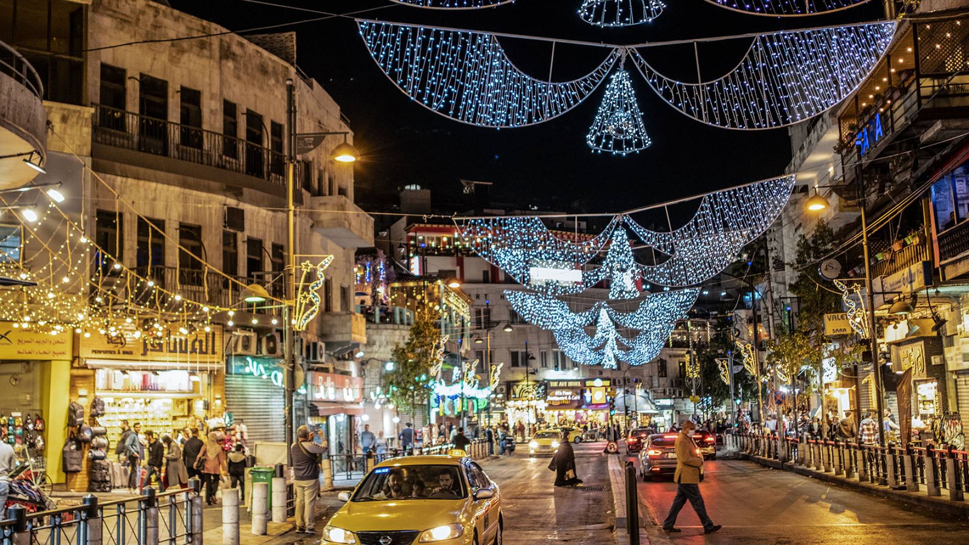 شوارع عمان في شهر رمضان