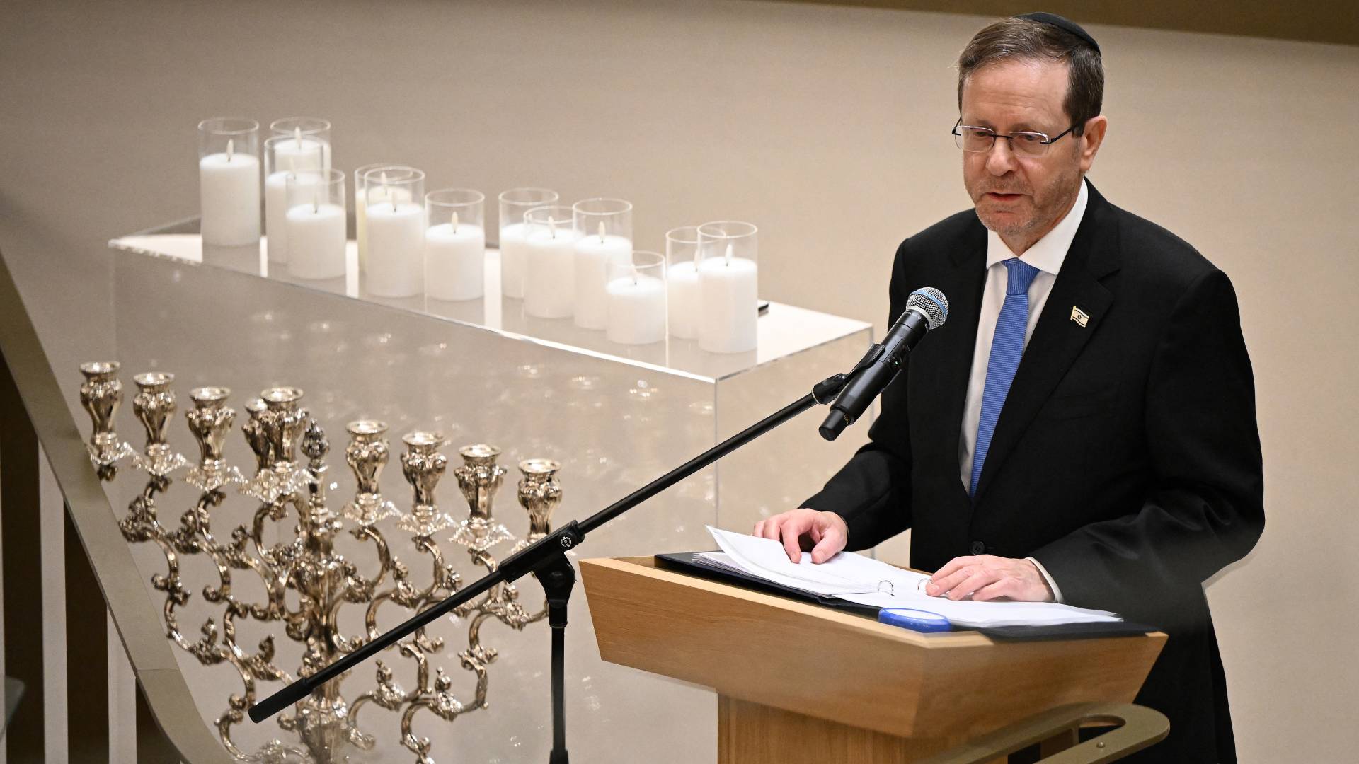 رئيس الاحتلال إسحاق هرتسوغ