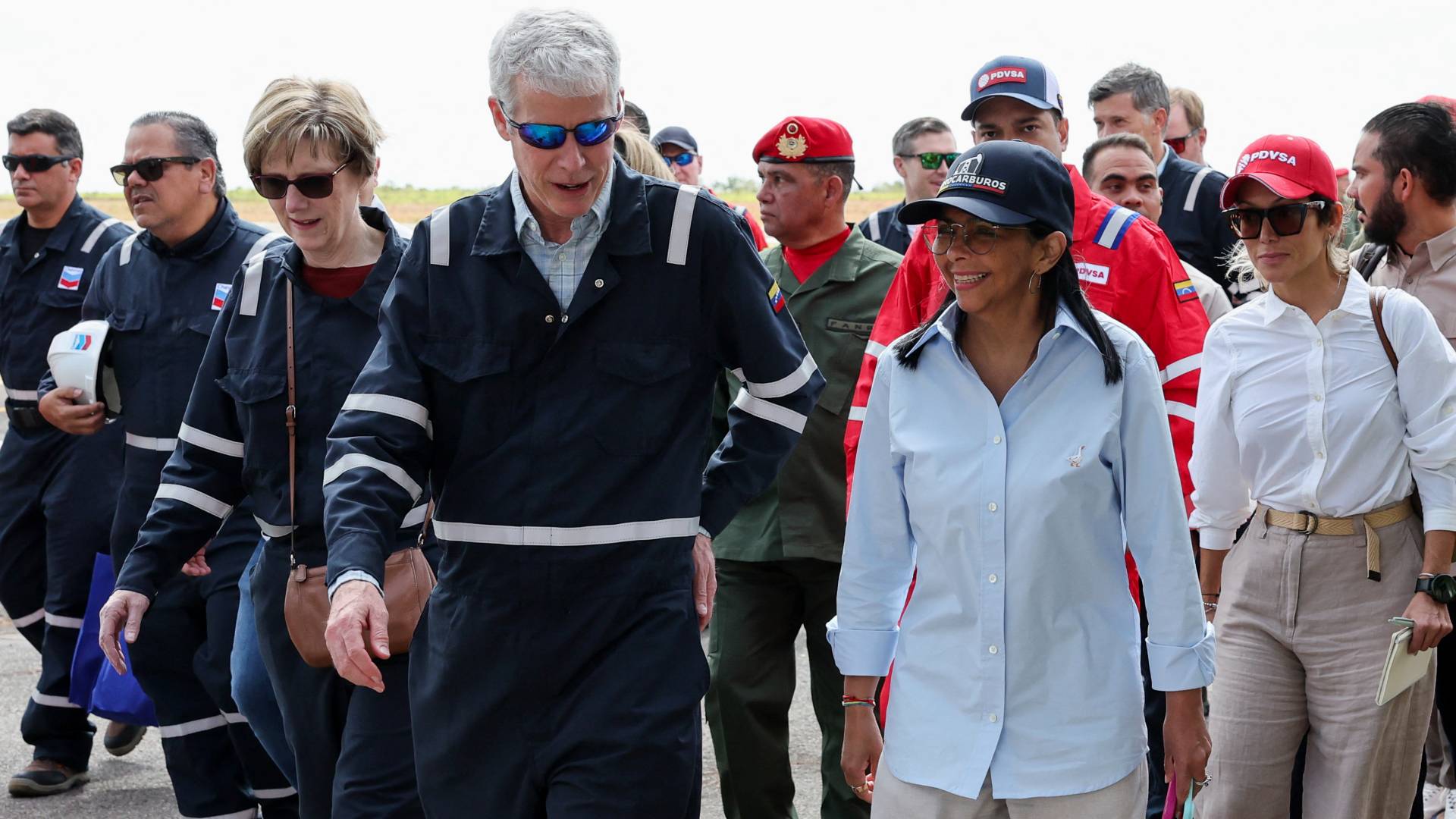الرئيسة الفنزويلية بالوكالة "ديلسي رودريغيز"