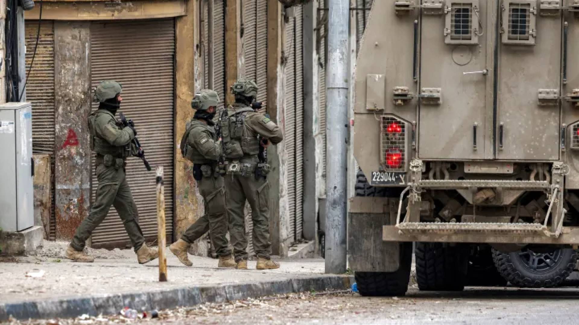 جيش الاحتلال في الضفة الغربية