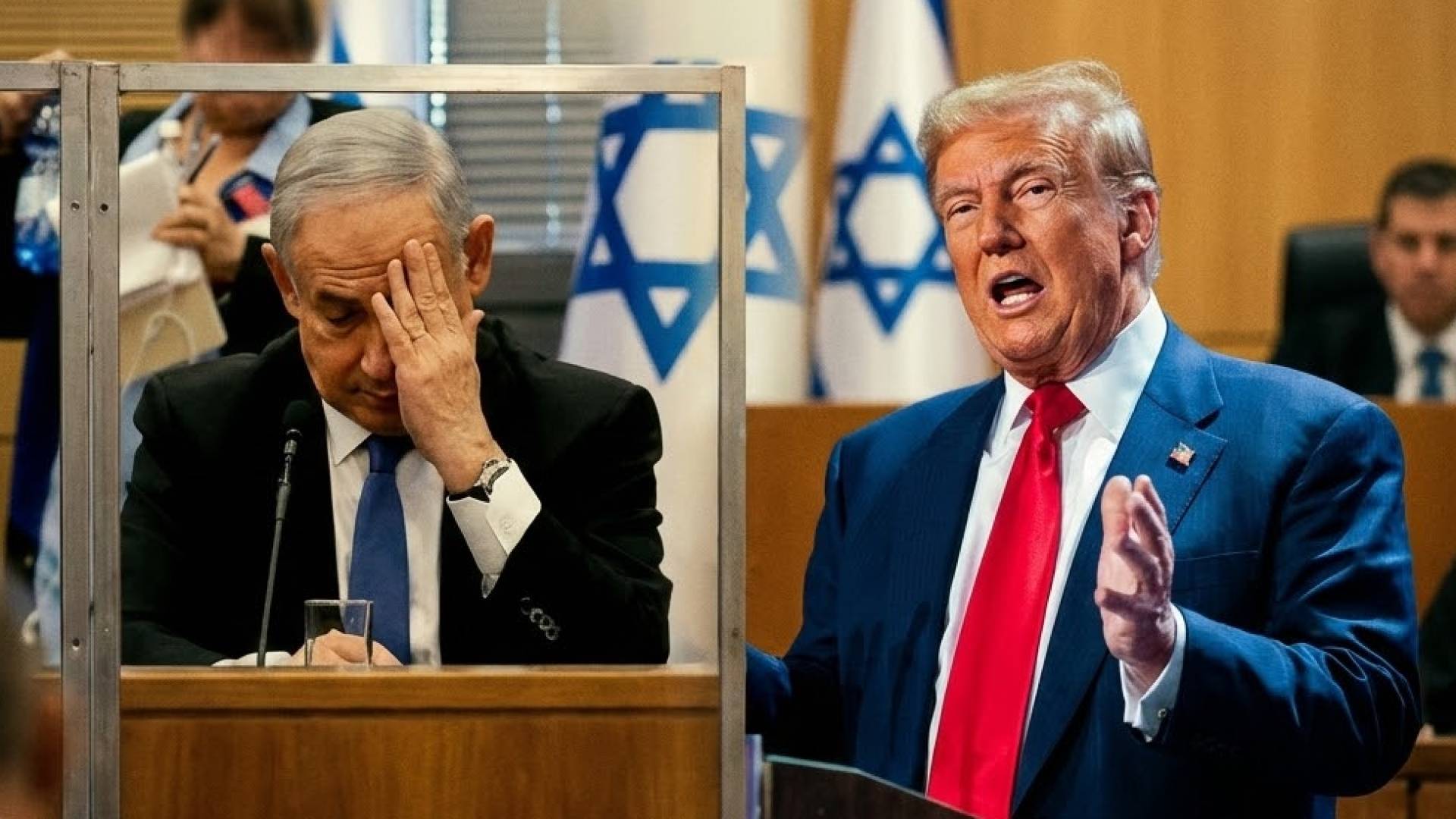 الرئيس الأمريكي دونالد ترمب وبنيامين نتنياهو