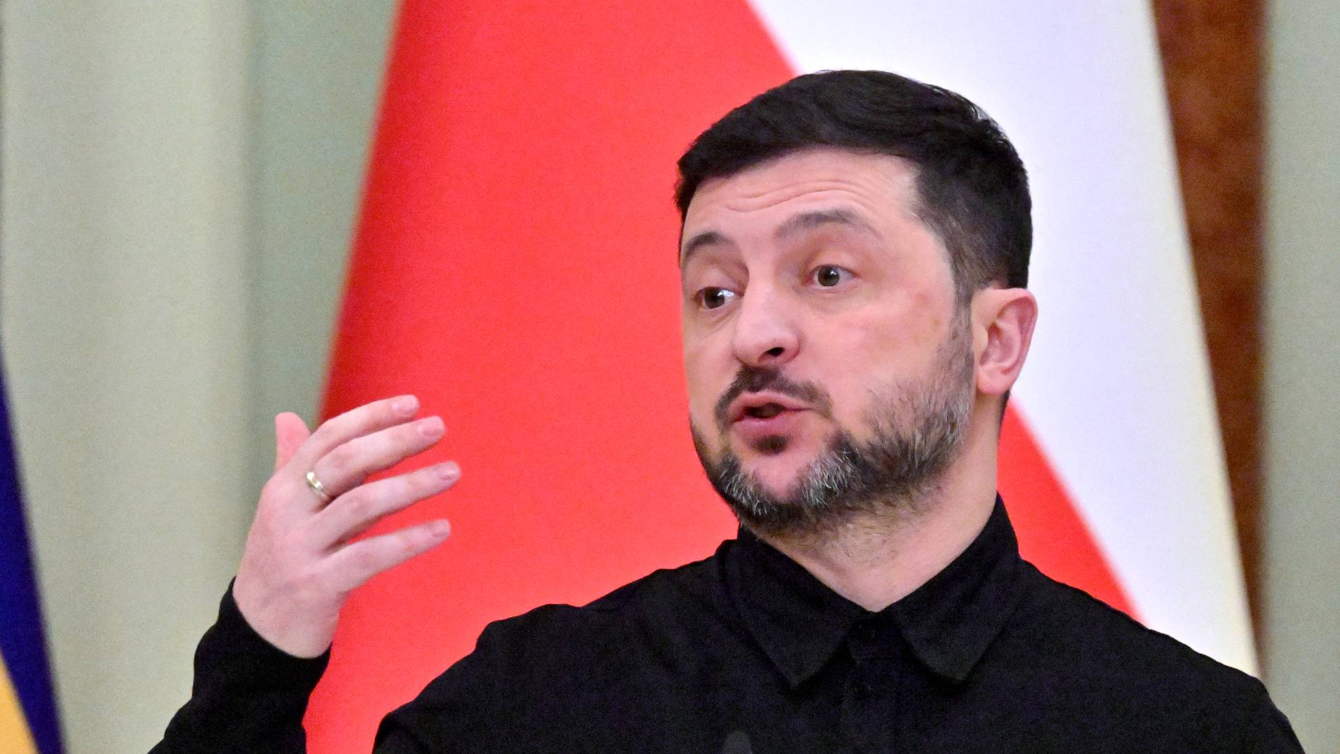 الرئيس الأوكراني فلاديمير زيلينسكي